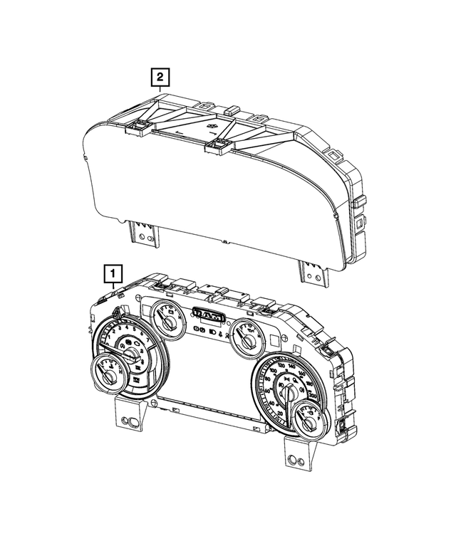 68242847AF - : Instrument Panel Cluster for Mopar Image