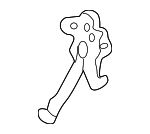 5355060080 - Body: Safety Catch for Lexus: LX470 Image