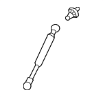 5345069036 - Body: Support Cylinder for Lexus: LX470 Image