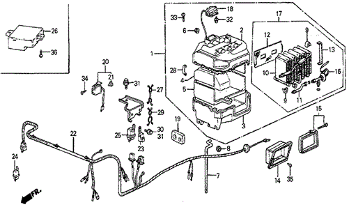 A/C Unit for 1984 Honda Prelude #0