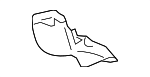 2512401045 - Engine: Heat Shield for Mercedes-Benz Image
