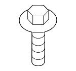 9YA110607 - Body: Stay Bracket Mount Bolt for Mazda: 3, 6, CX-3, CX-30, CX-50, CX-7, CX-70, CX-9, CX-90, MX-30 EV, MX-5 Miata, Protege, Protege5 Image