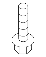 9YA420614 - Body: Lower Support Bolt for Mazda Image