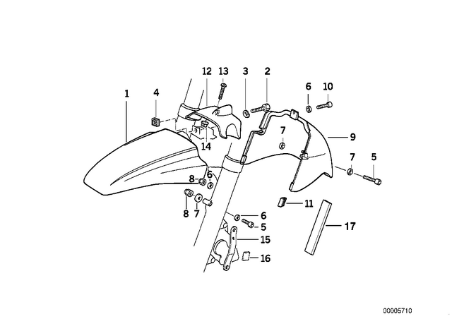 46612307429 - : Holder for BMW-Motorrad Image