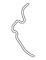 76879TGHA01 - Body: Washer Hose for Honda: Civic Image