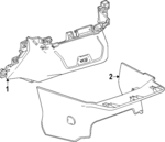 86557586 - Body: Lower Panel for Chevrolet: Suburban, Tahoe Image