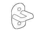 55395514AC - Body: Door Lock Striker Plate for Mopar Image