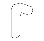 55395861AA - Body: Latch Rods for Jeep: Wrangler, Wrangler JK Image