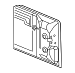 68079246AB - Body: Tail Gate for Jeep: Wrangler, Wrangler JK Image