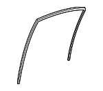 72775TR0A01 - : Run Channel for Honda: Civic Image