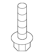 865793K000 - Body: Bumper Cover Screw for Hyundai Image