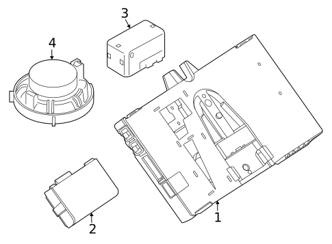 Communication System Components for 2025 Mini Cooper #0