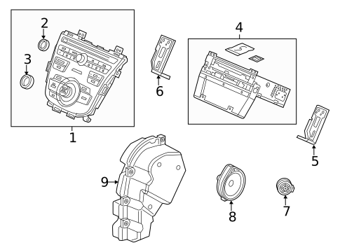 Sound System for 2017 Acura RDX #1