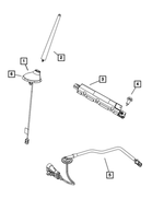 6034939 - Electrical: Hex Head Screw for Chrysler: 200, 300, Pacifica, Voyager | Dodge: Caliber, Challenger, Charger, Charger Daytona | Fiat: 500 | Jeep: Cherokee, Compass, Gladiator, Grand Cherokee, Grand Cherokee L, Grand Cherokee WK, Grand Wagoneer, Wagoneer, Wrangler Image