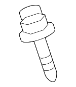 MR492093 - Body: Flare Rivet for Mitsubishi Image