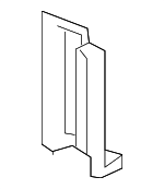 243827S300 - Electrical: Control Box Rear Cover for Nissan: Armada, Frontier, NV1500, NV2500, NV3500, Pathfinder, Pathfinder Armada, TITAN, TITAN XD, Xterra Image