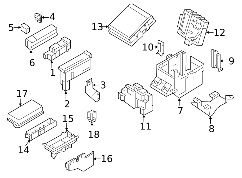 Electrical Components for 2023 Nissan TITAN #0