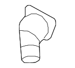 256313C100 - Cooling System: Thermostat Cover for Hyundai: Azera, Entourage, Santa Fe, Sonata, Veracruz Image