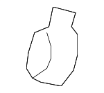 256143E001 - Cooling System: Clamp for Hyundai: Santa Fe Image