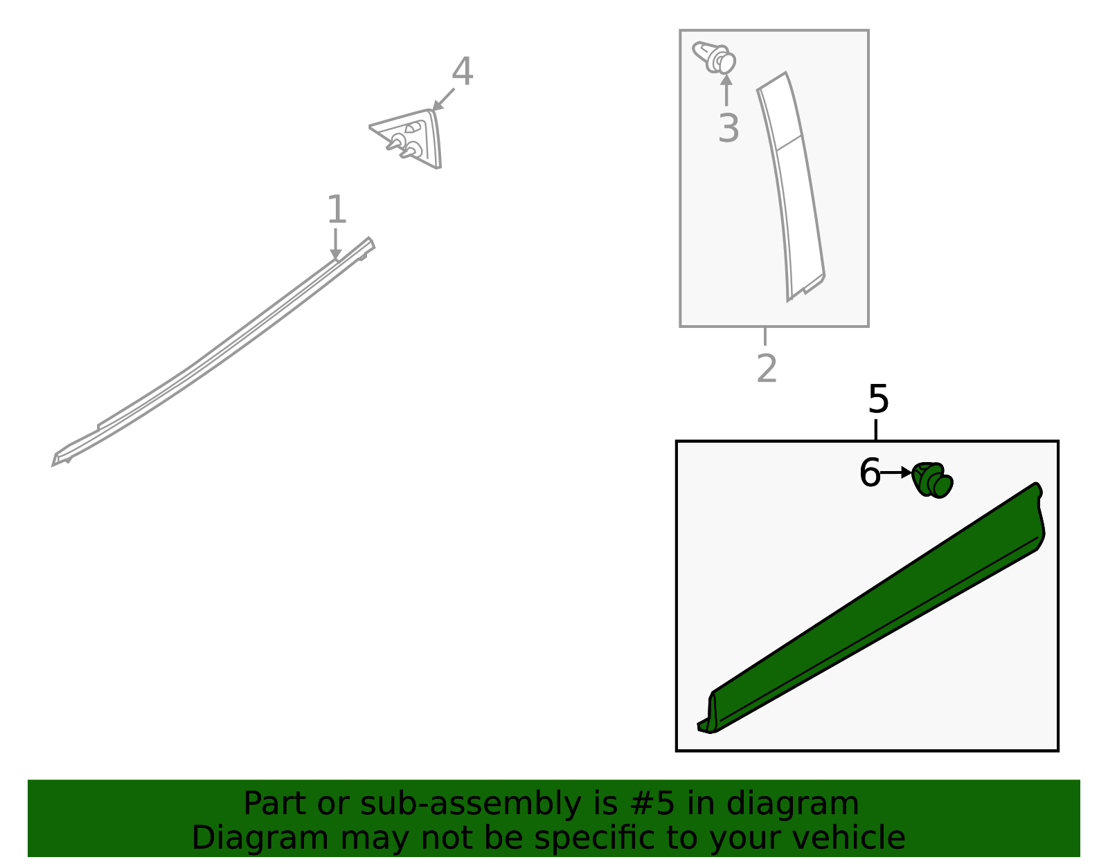 2024-2025 Mazda CX-50 Lower Molding VC85-51-RA0 | OEM Parts Online