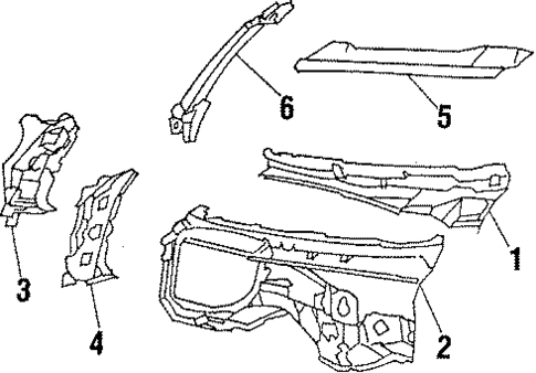 Cowl for 1985 Buick Regal #0