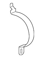 11518482297 - Cooling System: Auxiliary Pump Clamp for BMW: 540i, 540i xDrive, 740i, 740i xDrive, 745e xDrive, 840i, 840i Gran Coupe, 840i xDrive, 840i xDrive Gran Coupe, M2, M240i, M240i xDrive, M340i, M340i xDrive, M440i, M440i Gran Coupe, M440i xDrive, M440i xDrive Gran Coupe, X3, X4, X5, X6, X7, Z4 Image