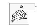 25430L5000 - Cooling System: Expansion Tank for Hyundai: Sonata Image