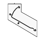 25450L5000 - Cooling System: Reservoir Hose for Hyundai Image