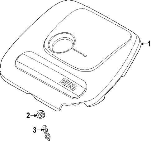 Engine Appearance Cover for 2025 Mini Countryman #0