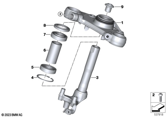 31427922838 - : Control Pipe for BMW-Motorrad Image
