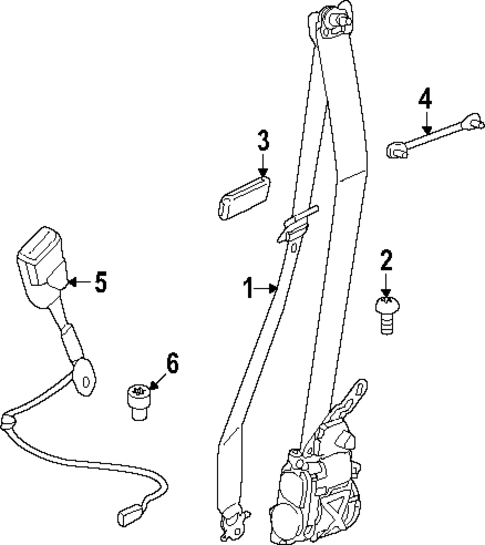 Front Seat Belts for 2024 BMW i7 #0