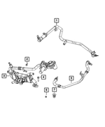 68298443AB - : Supply Tube Hose for Mopar Image