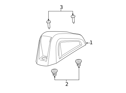 Roof Lamps for 2015 Ram ProMaster 3500 #1