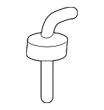 19106RSHE00 - Cooling System: Reservoir Cap Joint for Honda Image