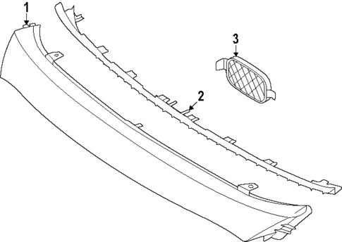 Lamp Bar for 2024 Mercedes-Benz EQE SUV AMG&reg; #0