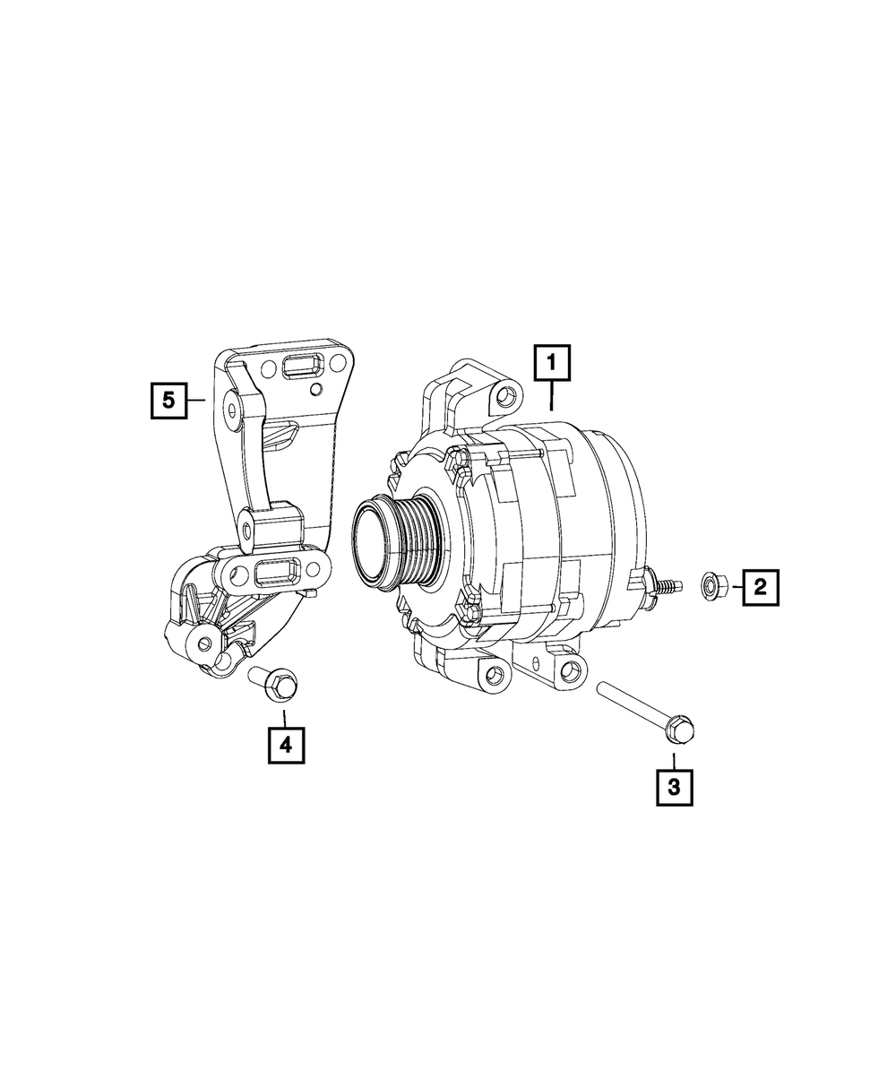 Hex Head Screw - Mopar (6104209AA)