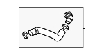 25414GG000 - Cooling System: Upper Hose for Kia Image
