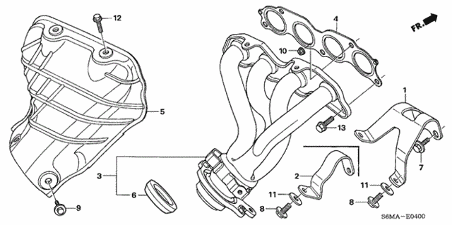 Exhaust Manifold for 2006 Acura RSX #0