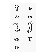 E7210CA101 - Body: Spoiler Hardware Kit for Subaru: BRZ Image