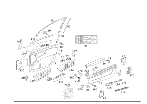 Door Paneling for 2012 Mercedes-Benz S400 #0