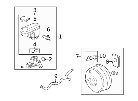Hardware, Fasteners & Fittings for 2007 Saturn Vue #0