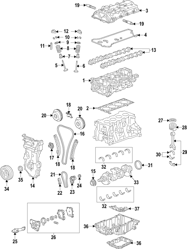12706965 - Engine: Oil Pump for GM Image