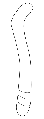 8E0839133C - Body: Lock Rod for Audi: A4, A4 Quattro, S4 Image