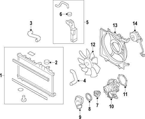 Cooling System for 2021 Subaru WRX STI #0