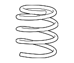 98133353118504 - : Coil Spring for Porsche: Boxster, Cayman Image