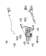 68351570AD - Electrical: Washer Reservoir Filler Neck for Mopar Image