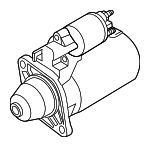 7Z911023B - : Starter for Volkswagen: Touareg Image