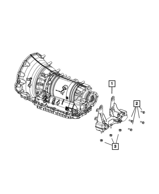 68349270AB - Transmission: Transmission Mount Isolator for Mopar Image image