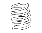 10382250 - Suspension: Coil Spring for Saturn: Ion Image image