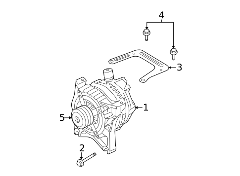 Alternator for 2010 Ford F-150 #2